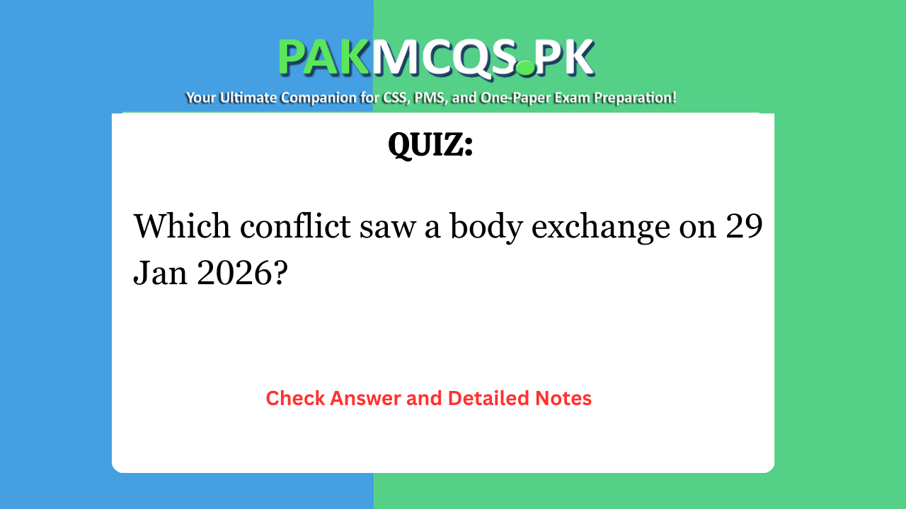 Which conflict saw a body exchange on 29 Jan 2026?